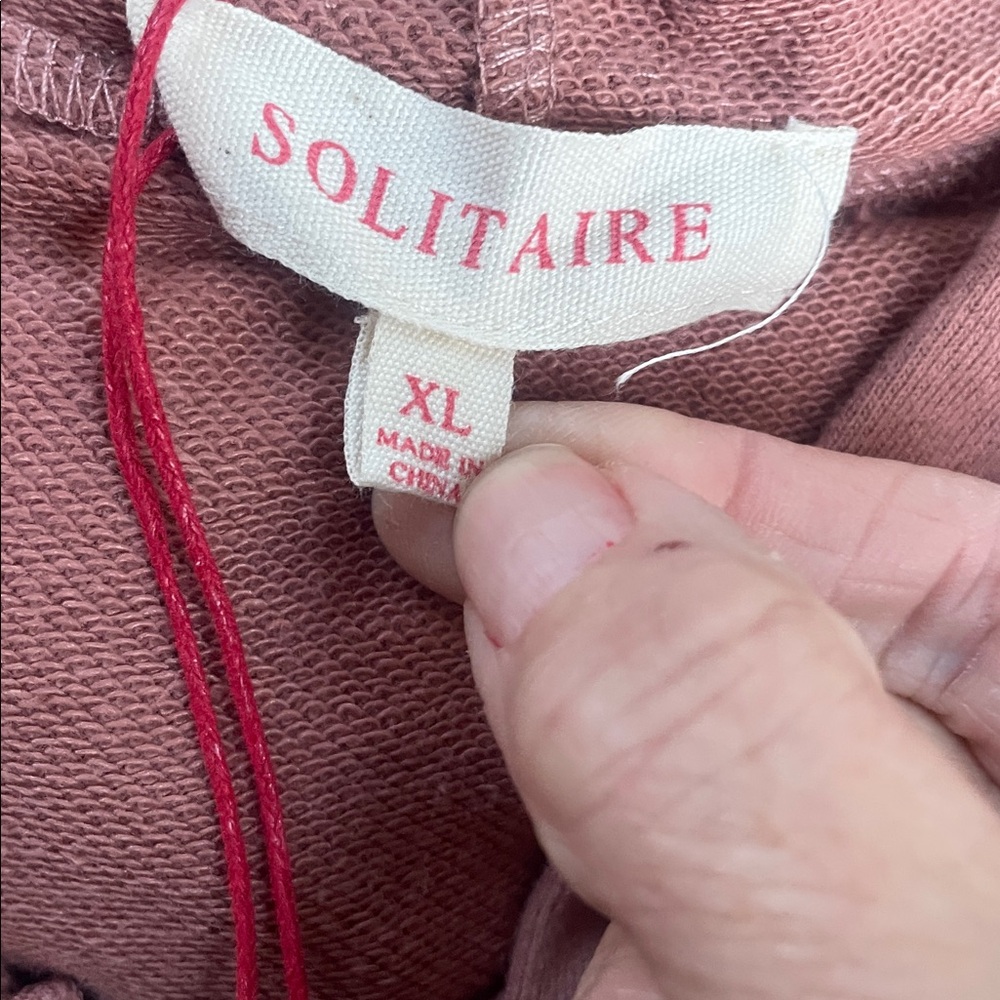 Solitaire Long Zip Up Jacket With Embroidered Flo… - image 3